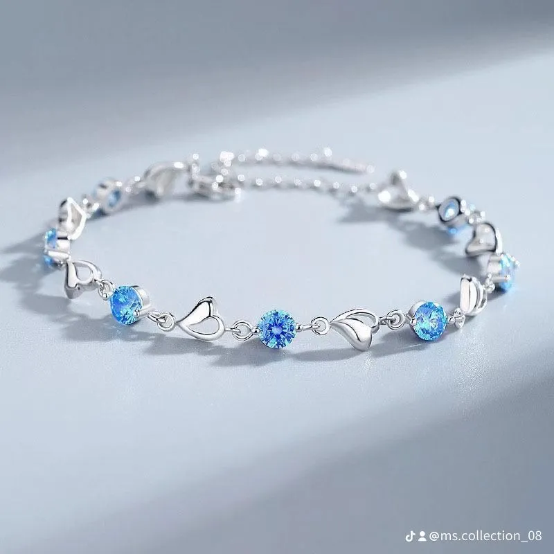 Stone Charm Bracelet